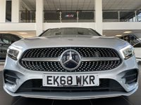 USED 2018 68 MERCEDES-BENZ A-CLASS 1.3 A 200 AMG LINE PREMIUM 5d 161 BHP EXCELLENT MERCEDES SERVICE HISTORY