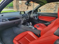 USED 2015 65 BMW 2 SERIES 2.0 220D M SPORT 2d 188 BHP PEARL WHITE | RED LEATHER | FULL HISTORY