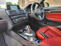 USED 2015 65 BMW 2 SERIES 2.0 220D M SPORT 2d 188 BHP PEARL WHITE | RED LEATHER | FULL HISTORY