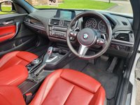 USED 2015 65 BMW 2 SERIES 2.0 220D M SPORT 2d 188 BHP PEARL WHITE | RED LEATHER | FULL HISTORY
