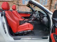 USED 2015 65 BMW 2 SERIES 2.0 220D M SPORT 2d 188 BHP PEARL WHITE | RED LEATHER | FULL HISTORY