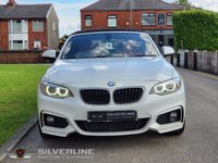 USED 2015 65 BMW 2 SERIES 2.0 220D M SPORT 2d 188 BHP PEARL WHITE | RED LEATHER | FULL HISTORY