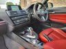 USED 2015 65 BMW 2 SERIES 2.0 220D M SPORT 2d 188 BHP PEARL WHITE | RED LEATHER | FULL HISTORY