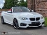 USED 2015 65 BMW 2 SERIES 2.0 220D M SPORT 2d 188 BHP PEARL WHITE | RED LEATHER | FULL HISTORY