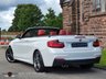 USED 2015 65 BMW 2 SERIES 2.0 220D M SPORT 2d 188 BHP PEARL WHITE | RED LEATHER | FULL HISTORY