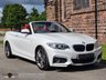 USED 2015 65 BMW 2 SERIES 2.0 220D M SPORT 2d 188 BHP PEARL WHITE | RED LEATHER | FULL HISTORY