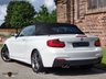 USED 2015 65 BMW 2 SERIES 2.0 220D M SPORT 2d 188 BHP PEARL WHITE | RED LEATHER | FULL HISTORY