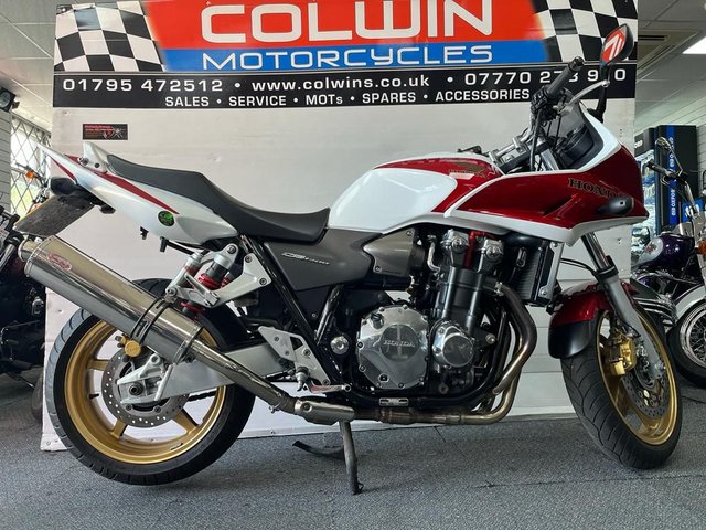 2008 08 HONDA CB1300 1284cc CB 1300 SA-8  CARBON CAN CO EXHAUST!!!