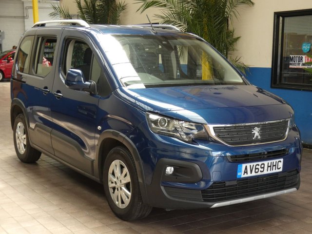 2019 69 Peugeot Rifter 1.5 BLUEHDI ALLURE 5d 101 BHP