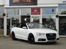 USED 2014 14 AUDI A5 2.0 TDI S LINE SPECIAL EDITION 2d 175 BHP The understated elegance of this A5 Cab is the first thing that catches the eye. The fabric roof adds a retro twist to its appearance and it takes up less space to stow away, it means the A5 has a bigger boot than most hard top cabs. Features include 19" Alloys, Sat Nav, Heated Leather, DAB Radio, Neck Scarf, Park Sensors, Cruise Control, B/Tooth and more. Serviced at 14859 miles, 23550 miles, 28775 miles, 36910 miles, 48544 miles, 57445 miles and at 63834 miles (inc Cam Belt and water pump)