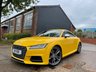 USED 2015 S AUDI TT 2.0 TTS TFSI QUATTRO 2d 306 BHP Well looked after lady owner TTS, 2 keys.none smoke, HPI clear, Full Audi service, Mot till Dec 2022, B&O sounds system, Virtual cockpits, 19 inch diamond cut alloys, Heated seats. Lane control Assist, keyless entry. Sport exhausts. 3 month warranty can be extended to 3 years. Low rate finance available to choose.