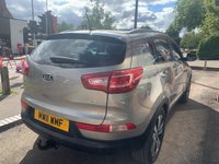USED 2011 11 KIA SPORTAGE 2.0 CRDI KX-3 SAT NAV 5d 134 BHP LEATHER~SAT NAV~BLUETOOTH~CRUISE...