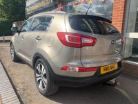USED 2011 11 KIA SPORTAGE 2.0 CRDI KX-3 SAT NAV 5d 134 BHP LEATHER~SAT NAV~BLUETOOTH~CRUISE...