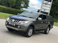 USED 2016 16 MITSUBISHI L200 2.4 DI-D 4X4 BARBARIAN DCB 178 BHP NO VAT ** NO VAT ** SAT NAV+CAMERA