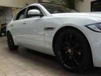 USED 2015 65 JAGUAR XF 2.0 PRESTIGE 4d 177 BHP EURO 6 CAZ ULEZ COMPLIANT SAT NAV SUNROOF LEATHER HEATED SEATS &pound;30 ROAD TAX