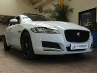 USED 2015 65 JAGUAR XF 2.0 PRESTIGE 4d 177 BHP EURO 6 CAZ ULEZ COMPLIANT SAT NAV SUNROOF LEATHER HEATED SEATS &pound;30 ROAD TAX