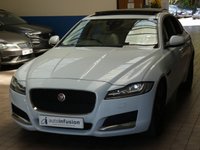 USED 2015 65 JAGUAR XF 2.0 PRESTIGE 4d 177 BHP EURO 6 CAZ ULEZ COMPLIANT SAT NAV SUNROOF LEATHER HEATED SEATS &pound;30 ROAD TAX