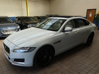 USED 2015 65 JAGUAR XF 2.0 PRESTIGE 4d 177 BHP EURO 6 CAZ ULEZ COMPLIANT SAT NAV SUNROOF LEATHER HEATED SEATS &pound;30 ROAD TAX