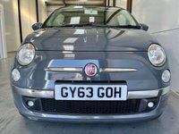 USED 2013 63 FIAT 500C 1.2 LOUNGE 3d 69 BHP &pound;30 Tax,Electric Sunroof