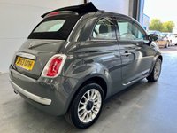 USED 2013 63 FIAT 500C 1.2 LOUNGE 3d 69 BHP &pound;30 Tax,Electric Sunroof