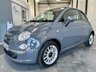 USED 2013 63 FIAT 500C 1.2 LOUNGE 3d 69 BHP &pound;30 Tax,Electric Sunroof