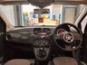 USED 2013 63 FIAT 500C 1.2 LOUNGE 3d 69 BHP &pound;30 Tax,Electric Sunroof