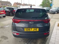 USED 2017 67 KIA SPORTAGE 1.6 2 ISG 5d 130 BHP A GENUINE LOW MILEAGE KIA SPORTAGE, ONLY 15,401 MILES WITH FULL SERVICE HISTORY, ALLOYS, BLUETOOTH, CRUISE CONTROL.