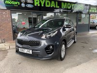 USED 2017 67 KIA SPORTAGE 1.6 2 ISG 5d 130 BHP A GENUINE LOW MILEAGE KIA SPORTAGE, ONLY 15,401 MILES WITH FULL SERVICE HISTORY, ALLOYS, BLUETOOTH, CRUISE CONTROL.