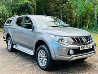 USED 2017 67 MITSUBISHI L200 2.4 DI-D 4WD WARRIOR DCB 178 BHP TOW BAR FITTED