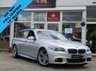 USED 2012 12 BMW 5 SERIES 2.0 520D M SPORT TOURING 5d 181 BHP Finished in TITANIUM SILVER MET with HEATED EBONY LEATHER trim. This BMW is practical, economical and pretty good fun to drive. It packs a punch and with features that include SAT NAV, 19" Alloys, Heated Seats, B/TOOTH, Alloys, Cruise Control, FRONT and REAR PARK SENSORS it's a must have prestige family estate. BMW Dealer Serviced at 16192 miles, 28012 miles, 35790miles. Non BMW Dealer therafter. 12 Months MOT.