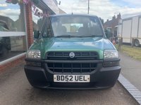 USED 2003 52 FIAT DOBLO 1.9 JTD SX 5d 100 BHP HPI CLEAR SERVICE HISTORY!!