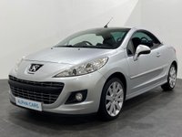 USED 2012 58 PEUGEOT 207 1.6 HDI CC GT 2d 112 BHP 207 CC Bright Aluminium Silver, 17" Hockenheim Alloy Wheels in Stock and ready for FREE UK DELIVERY