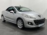 USED 2012 58 PEUGEOT 207 1.6 HDI CC GT 2d 112 BHP 207 CC Bright Aluminium Silver, 17" Hockenheim Alloy Wheels in Stock and ready for FREE UK DELIVERY