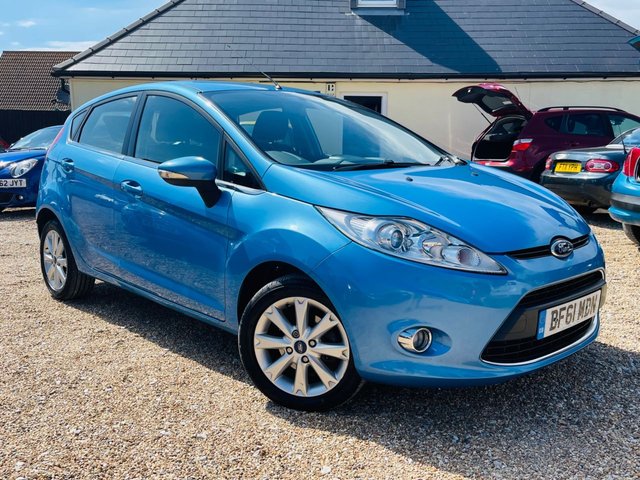 2011 61 Ford Fiesta 1.2 ZETEC 5d 81 BHP