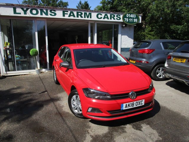 2018 Volkswagen Polo 1.0 S 5d 65 BHP