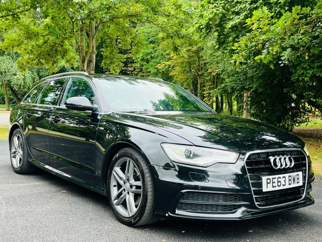 2013 63 Audi A6 2.0 AVANT TDI S LINE 5d 175 BHP