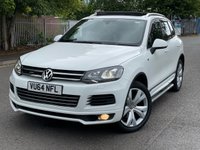 USED 2014 64 VOLKSWAGEN TOUAREG 3.0 V6 R-LINE TDI BLUEMOTION TECHNOLOGY 5d 242 BHP 