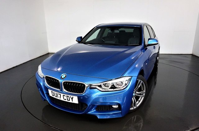 2017 17 BMW 3 Series 2.0 320D M SPORT 4d AUTO-1 OWNER FROM NEW-BLACK DAKOTA LEATHER-18