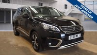 USED 2019 69 PEUGEOT 5008 1.2 PURETECH S/S ALLURE 5d 130 BHP 7 SEATS SAT NAV PART LEATHER PEUGEOT WARRANTY TILL NOV 2022