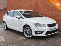 USED 2014 14 SEAT LEON 2.0 TDI FR TECHNOLOGY 5d 150 BHP SAT NAV, SERVICE HISTORY & TIMING BELT AND WATER PUMP