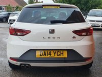 USED 2014 14 SEAT LEON 2.0 TDI FR TECHNOLOGY 5d 150 BHP SAT NAV, SERVICE HISTORY & TIMING BELT AND WATER PUMP