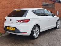 USED 2014 14 SEAT LEON 2.0 TDI FR TECHNOLOGY 5d 150 BHP SAT NAV, SERVICE HISTORY & TIMING BELT AND WATER PUMP