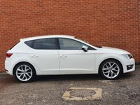 USED 2014 14 SEAT LEON 2.0 TDI FR TECHNOLOGY 5d 150 BHP SAT NAV, SERVICE HISTORY & TIMING BELT AND WATER PUMP