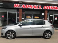 USED 2014 14 PEUGEOT 308 1.6 E-HDI ALLURE 5d 114 BHP FREE ROAD TAX 12 MONTHS MOT