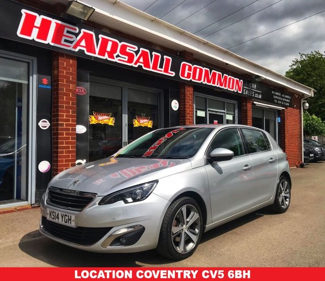 View our Peugeot 308 1.6 E-HDI ALLURE 5d 114 BHP