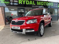 USED 2016 16 SKODA YETI OUTDOOR 2.0 SE L TDI DSG SCR 5d 148 BHP + BLUETOOTH + ELEC PACK + AUTO DSG GEARBOX + CRUISE CONTROL
