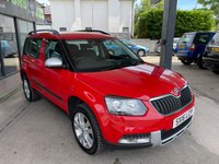USED 2016 16 SKODA YETI OUTDOOR 2.0 SE L TDI DSG SCR 5d 148 BHP + BLUETOOTH + ELEC PACK + AUTO DSG GEARBOX + CRUISE CONTROL
