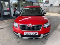 USED 2016 16 SKODA YETI OUTDOOR 2.0 SE L TDI DSG SCR 5d 148 BHP + BLUETOOTH + ELEC PACK + AUTO DSG GEARBOX + CRUISE CONTROL