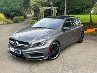 USED 2015 64 MERCEDES-BENZ A-CLASS 2.0L A45 AMG 4MATIC 5d 360 BHP 