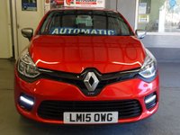USED 2015 15 RENAULT CLIO 1.2 GT LINE TCE EDC 5d 120 BHP AUTOMATIC..........LOW MILES